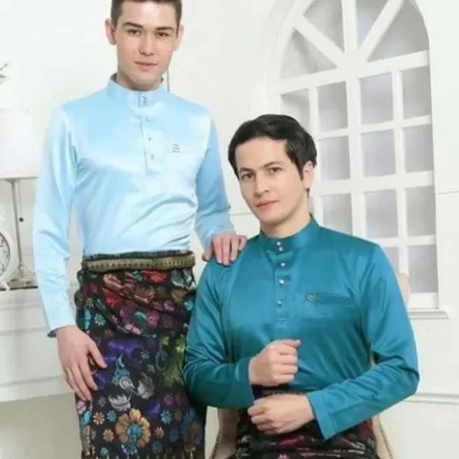 1 Stell Baju Melayu Pria Teluk Belanga Lazada Indonesia