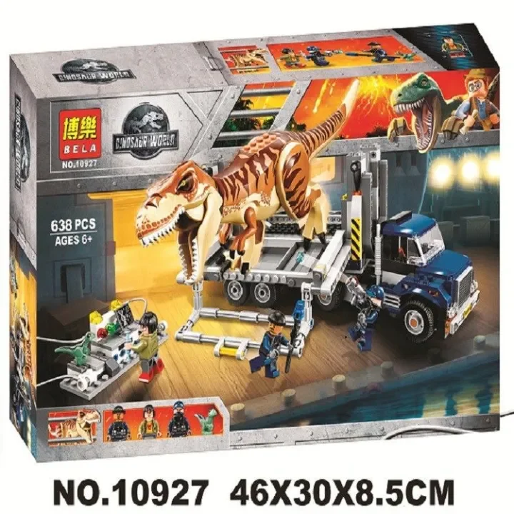 Lego 积木 Jurassic World 恐龙 Bela 10927 Lazada