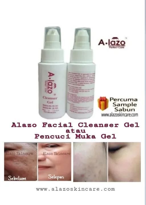 Pencuci Muka Gel Untuk Resdung Jerawat Jeragat Licin Putih Gebu Tiada Line Usia Tidak Kusam Elak Wajah Kering Lazada