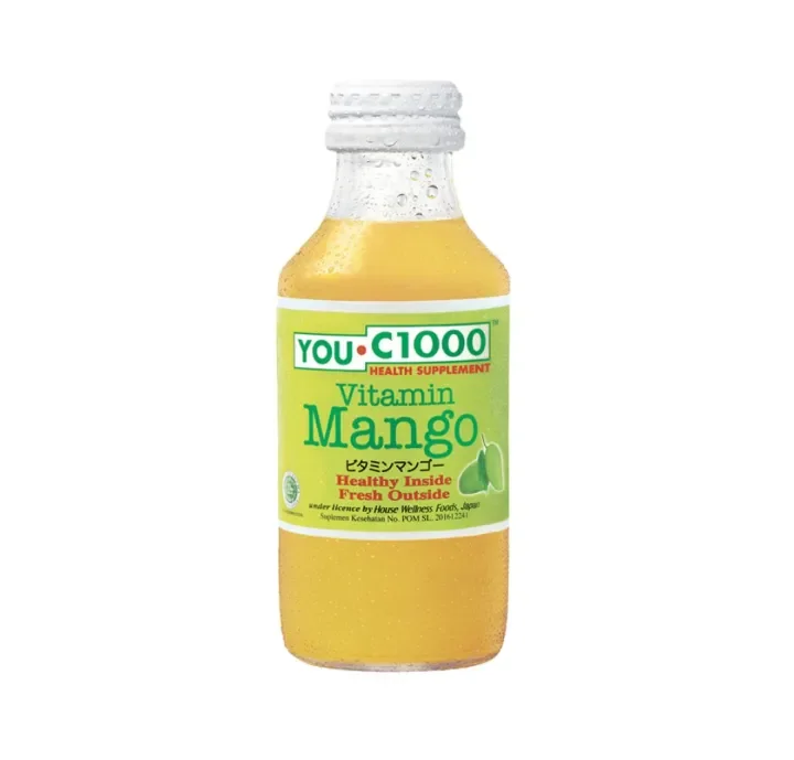 You C 1000 Mango Botol Kaca 5 Pcs Lazada Indonesia