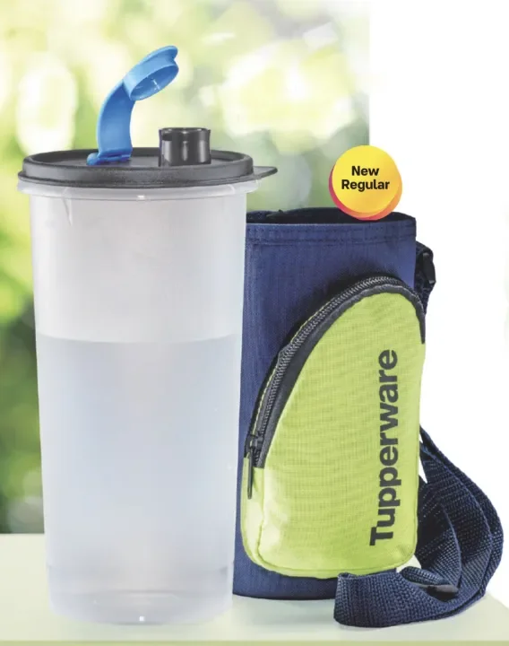 Tupperware High Handolier 1.5L Bottle With Pouch