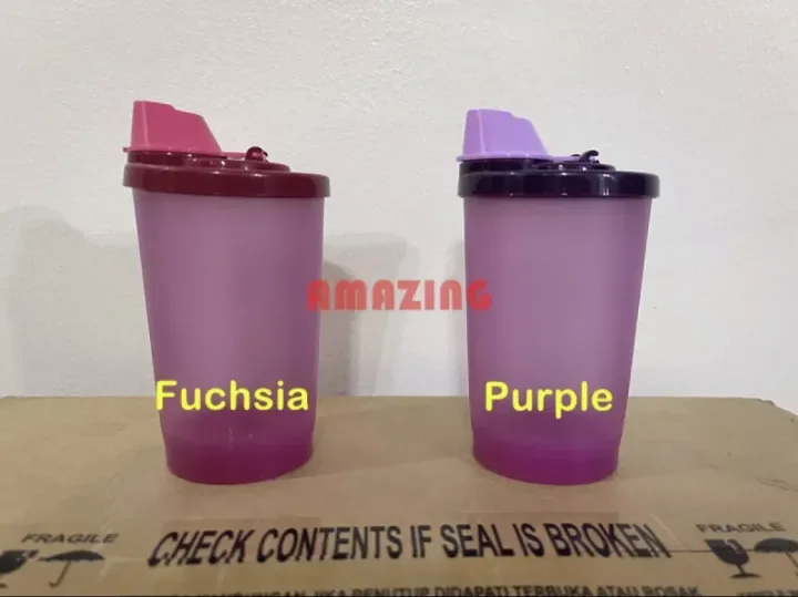 Tupperware Mini Stor N Pour (1pc) 250ml Fuchsia or Purple/Bekas Kicap cuka minyak