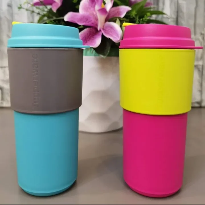 [LIMITED] [ON THE GO] TUPPERWARE COFFEE TO GO 450ML 1 TUMBLER ONLY