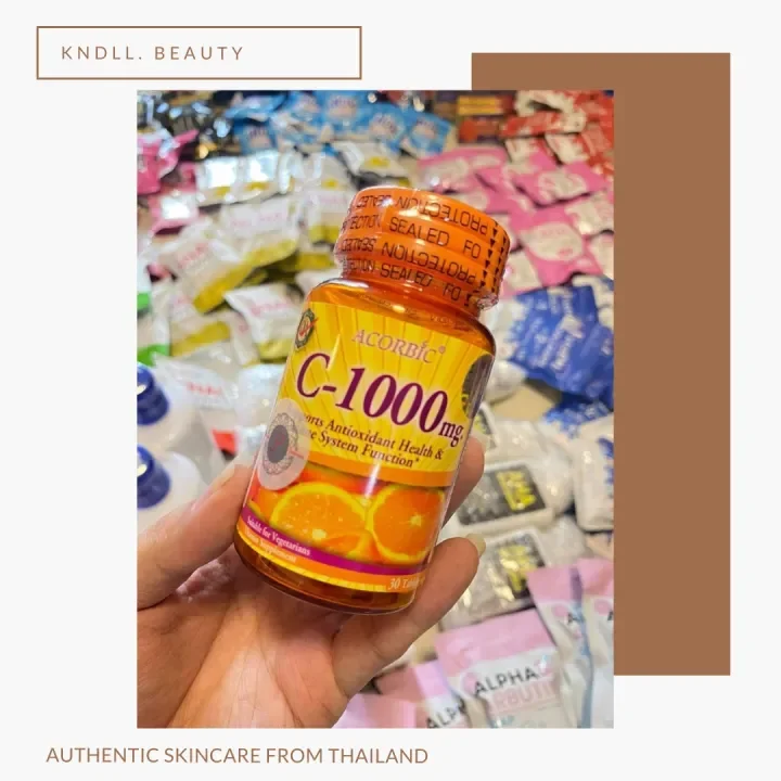 Authentic Acorbic Vitamin C 1000mg Thailand Lazada Ph