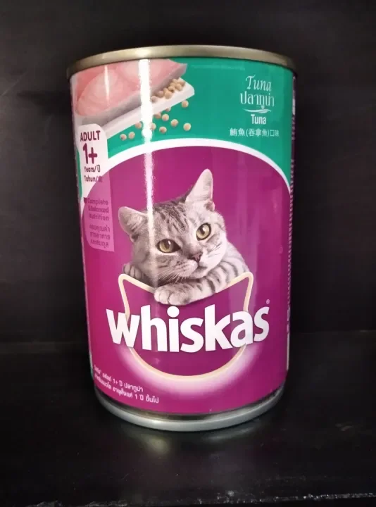 WHISKAS KALENG TUNA ADULT 400gr - Makanan basah kucing wetfood