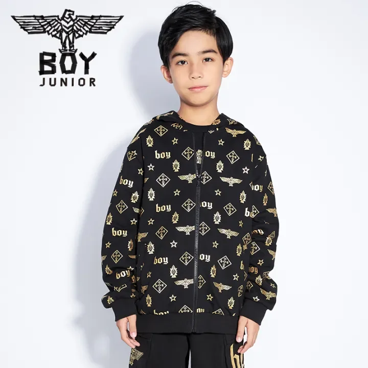 Boy London Children S Clothing Flagship Autumn Sweater Men S And Women S Full Printed Gilding Logo Coat Lazada Singapore