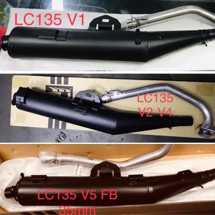 Cj Ipoh Exhaust Lc135 V1 V7 35mm Fb Lazada