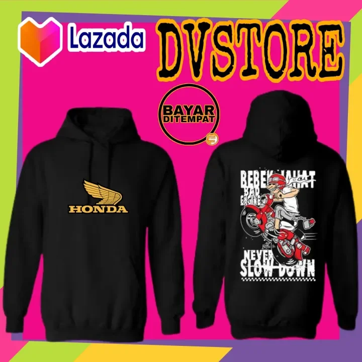 Hoodie Honda Bebek Jahat Sweater Otomotif Sweater Keren Murah Berkualitas Lazada Indonesia