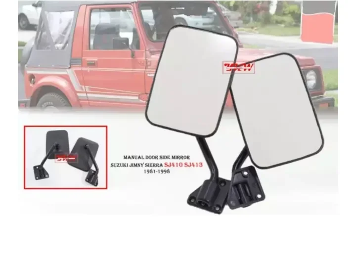 Manual Door Side Mirror Fit For Suzuki Jimny Sierra Sj410 Sj413 Holden Drover 1981 1998 New Lazada
