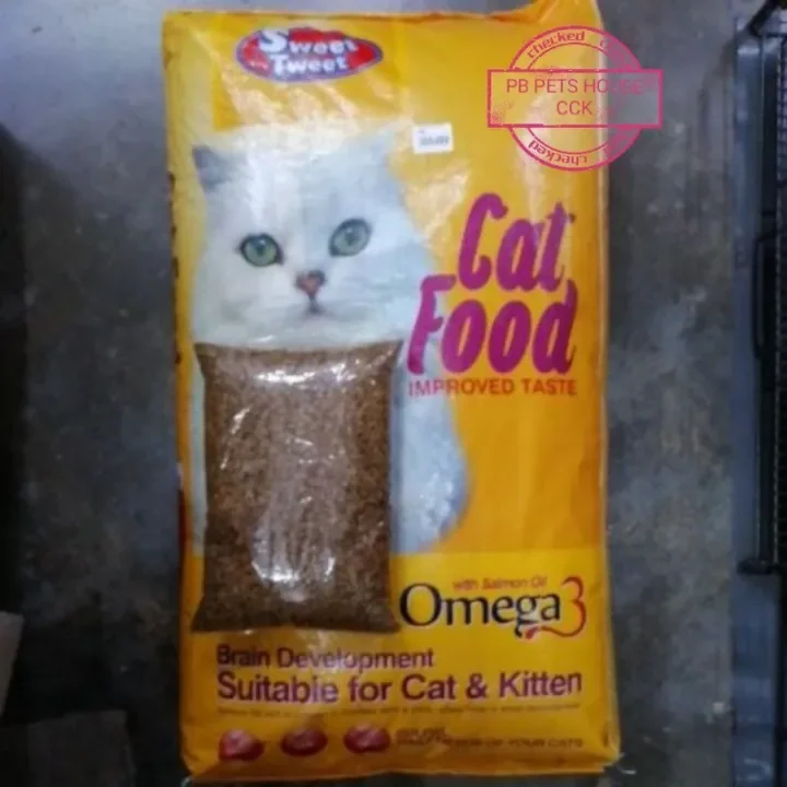 Sweet Tweet cat dry food 1 kg Repack (makanan kucing)  Lazada