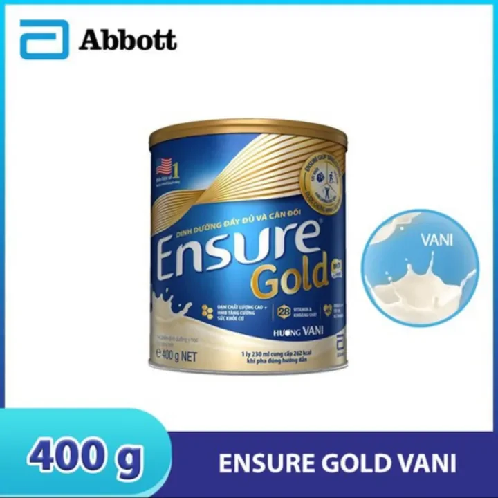 Sữa Bột Ensure Gold Vani 400g