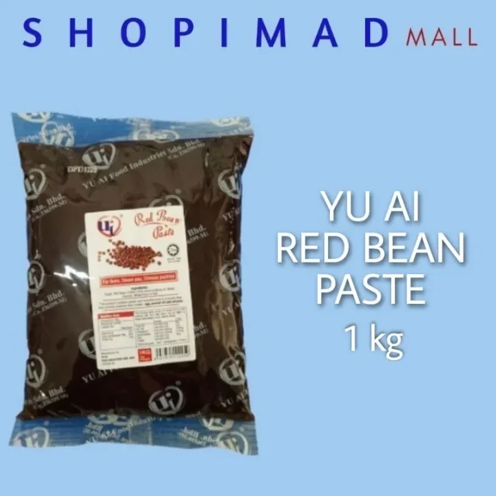 1kg Yu Ai Red Bean Paste Inti Kacang Merah Lazada