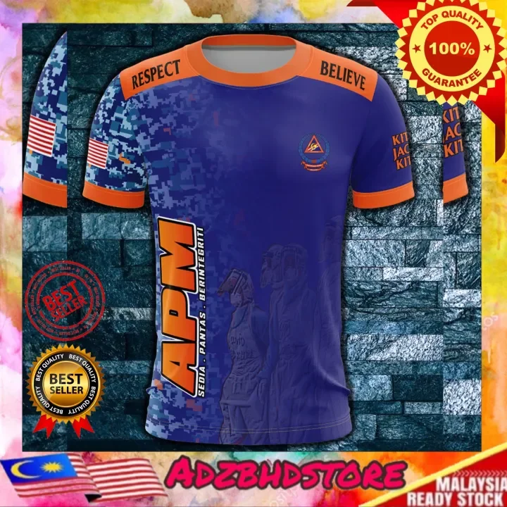 READYSTOCKu203c️ Baju Angkatan Pertahanan Awam Malaysia APM 