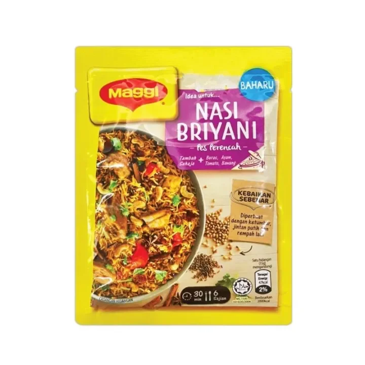 Maggi Pes Perencah Nasi Briyani 90g Lazada