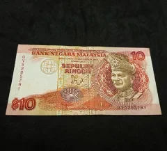 Rm10 6th Vk8396863 Ef Banknote Duit Lama Lazada