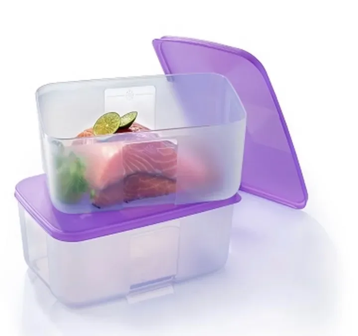Tupperware Freezer Mate Medium II 2pcs 1.5L [Purple color]