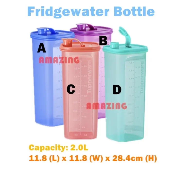 Tupperware Fridge Water Bottle (1) 2.0L