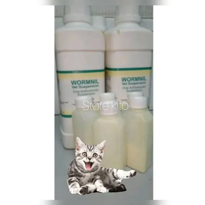 UBAT CACING KUCING ( REPACK 30ml)  Lazada