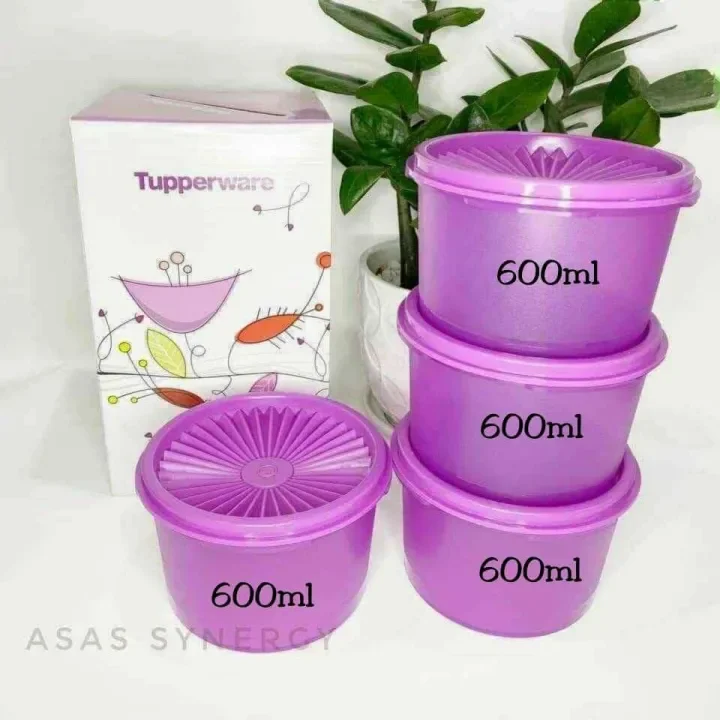BEKAS KEDAP UDARA DECO CANISTER ONE TOUCH BY TUPPERWARE BRANDS OFFER MURAH
