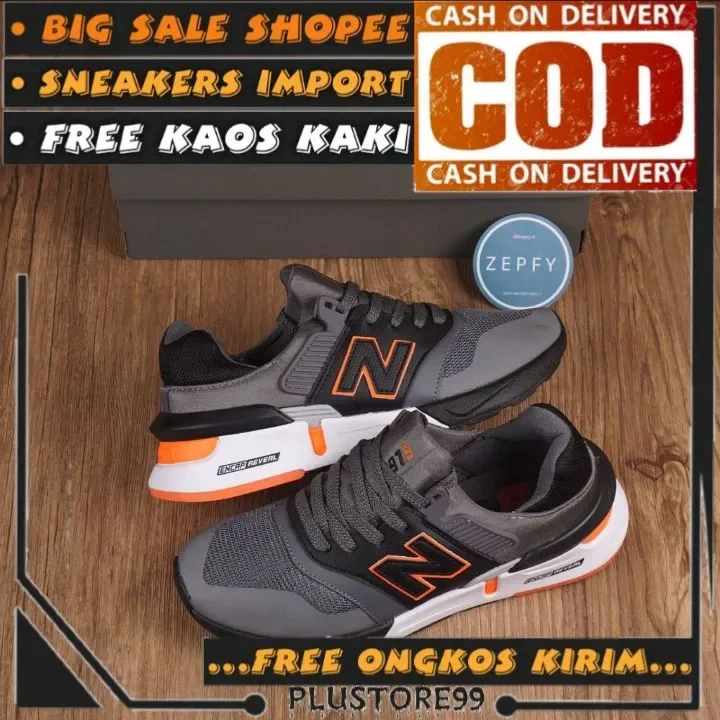 Sepatu New Balance 97s Pria Sneakers Running Sport Import Sepatu Olahraga  Bersepeda Snekers NB Original | Lazada Indonesia