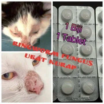 Beli ubat kurap utk kucing Pada Harga Terendah  Lazada.com.my