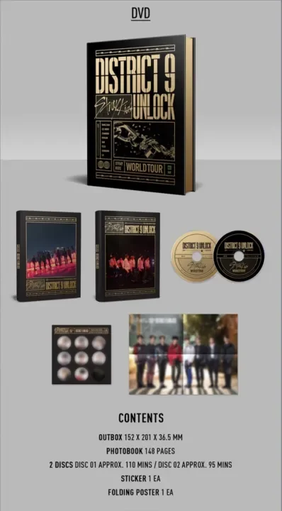 Stray Kids World Tour District 9 Unlock In Seoul Dvd Lazada Ph