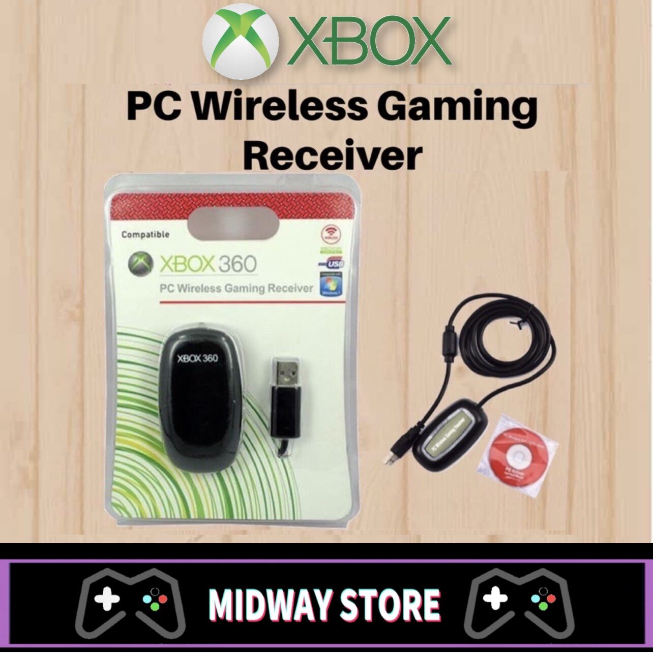 xbox 360 pc wireless gaming receiver software
