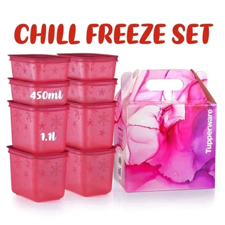 Tupperware Chill Freeze Set