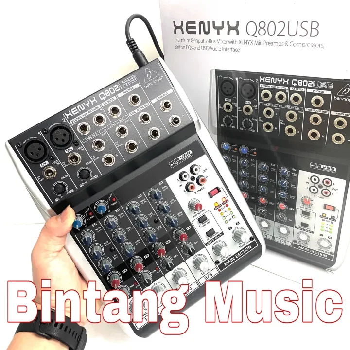 Mixer Behringer Xenyx Q802 Original Usb Behringer Xenyx Q 802 Lazada Indonesia Mixer Behringer Xenyx Q802 Original Usb Behringer Xenyx Q 802 Lazada Indonesia