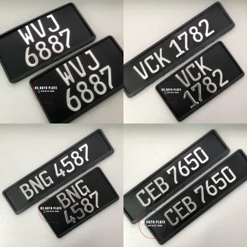 Beli nombor plate ketuk Pada Harga Terendah  Lazada.com.my
