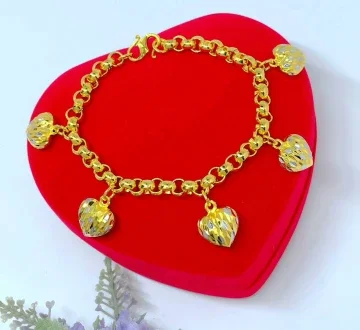 Beli Gelang Tangan Perempuan Kendi Love 916 Pada Harga Terendah Lazada Com My