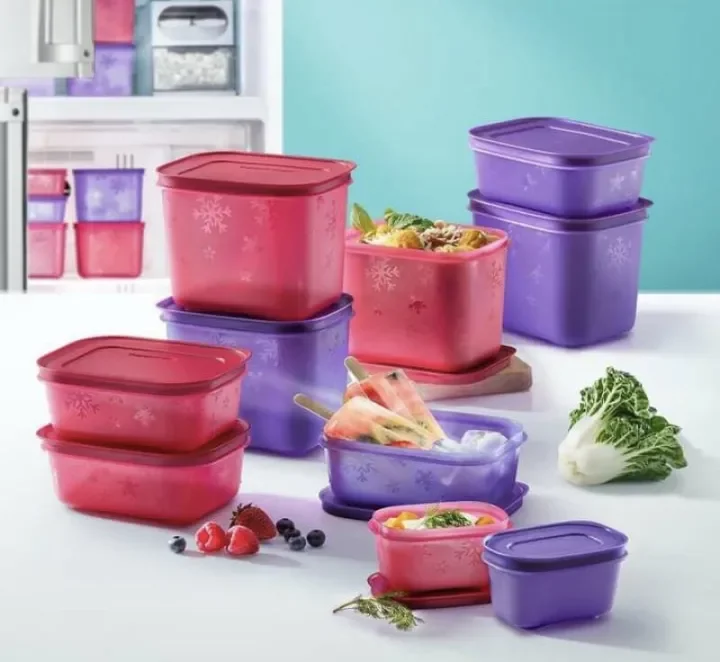 READY STOCK Tupperware Chill Freez Set With Gift Box