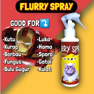 Beli ubat kutu bulu kucing Pada Harga Terendah  Lazada.com.my